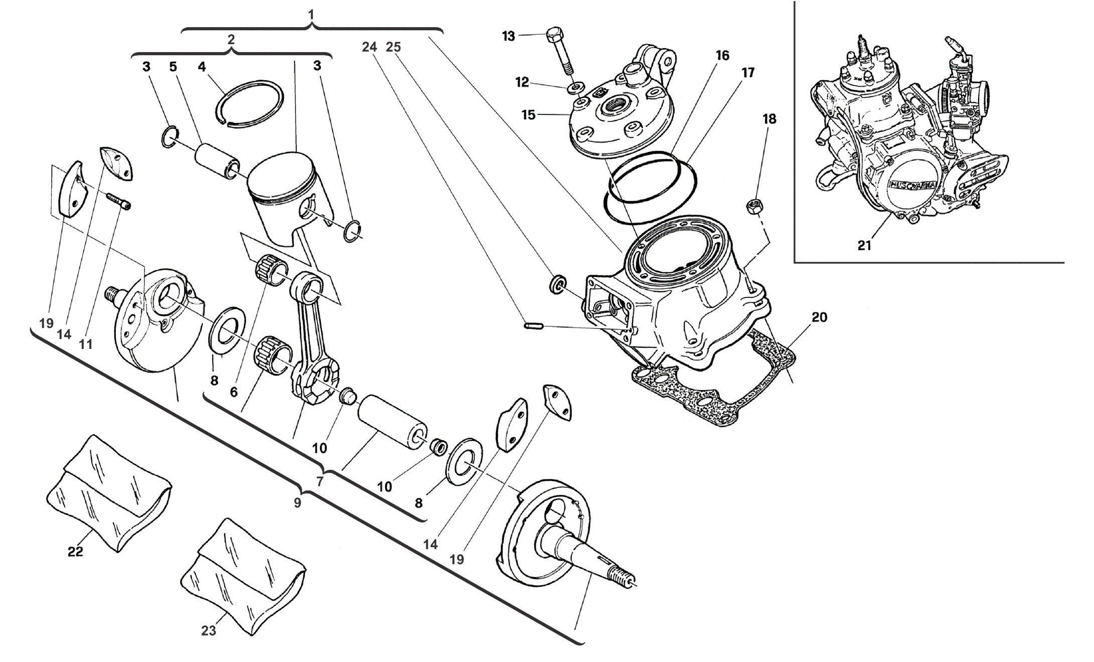 CRANKSHAFT - CYLINDER