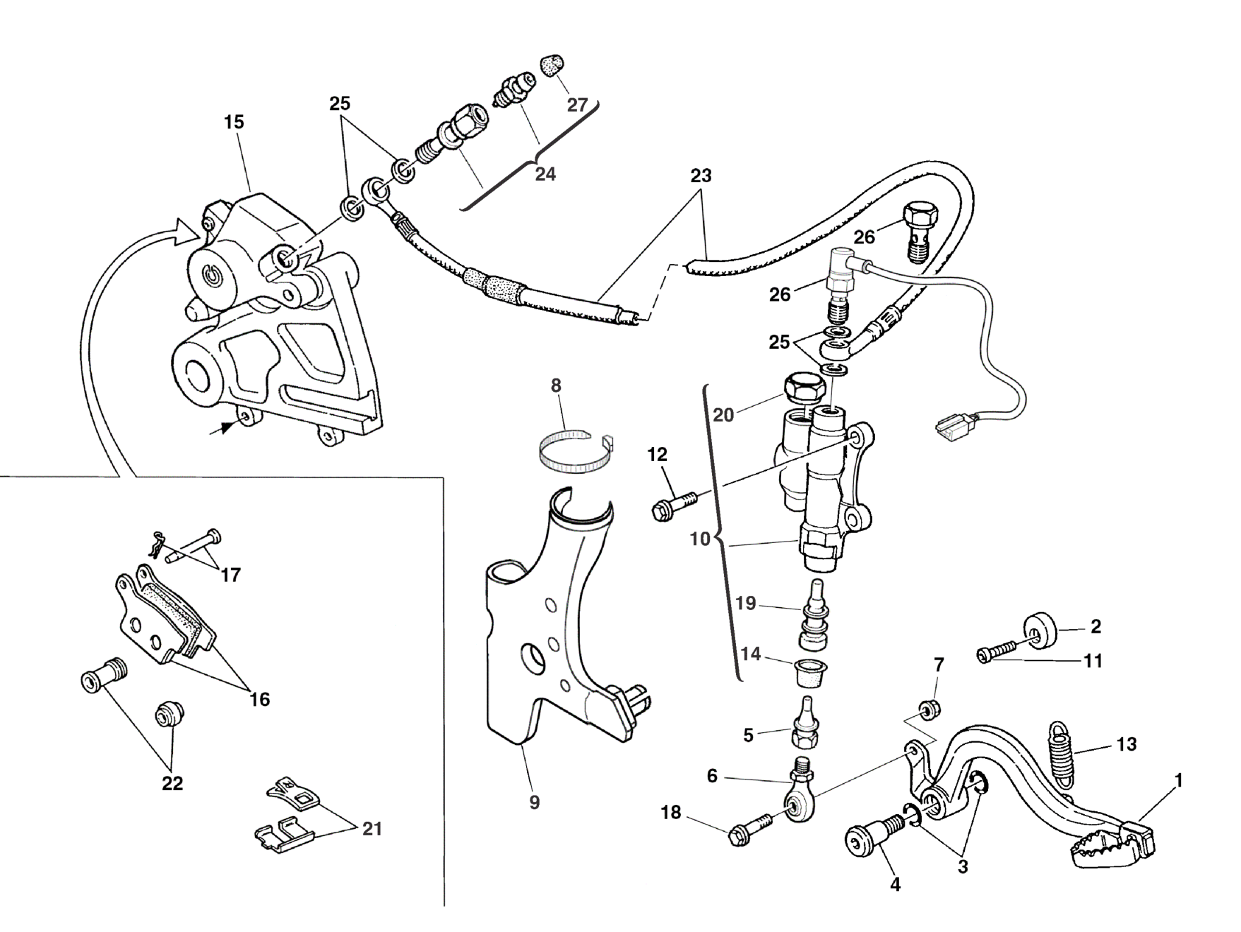 REAR BRAKE SYSTEM