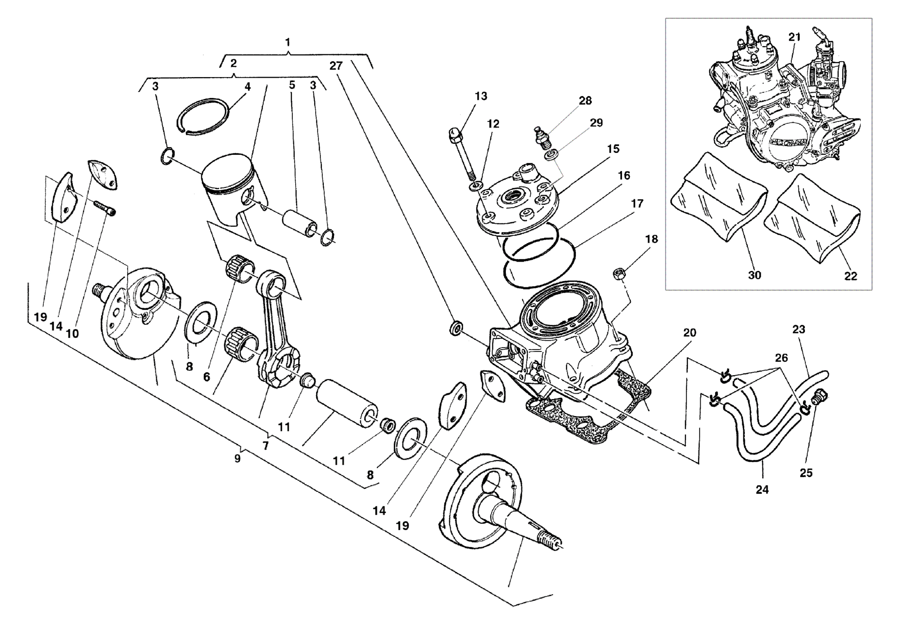 CRANKSHAFT - CYLINDER