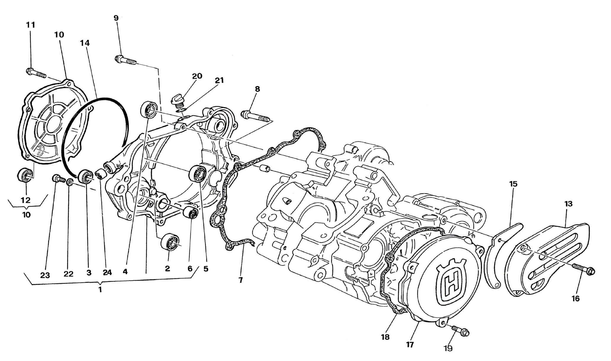 CRANKCASE COVERS