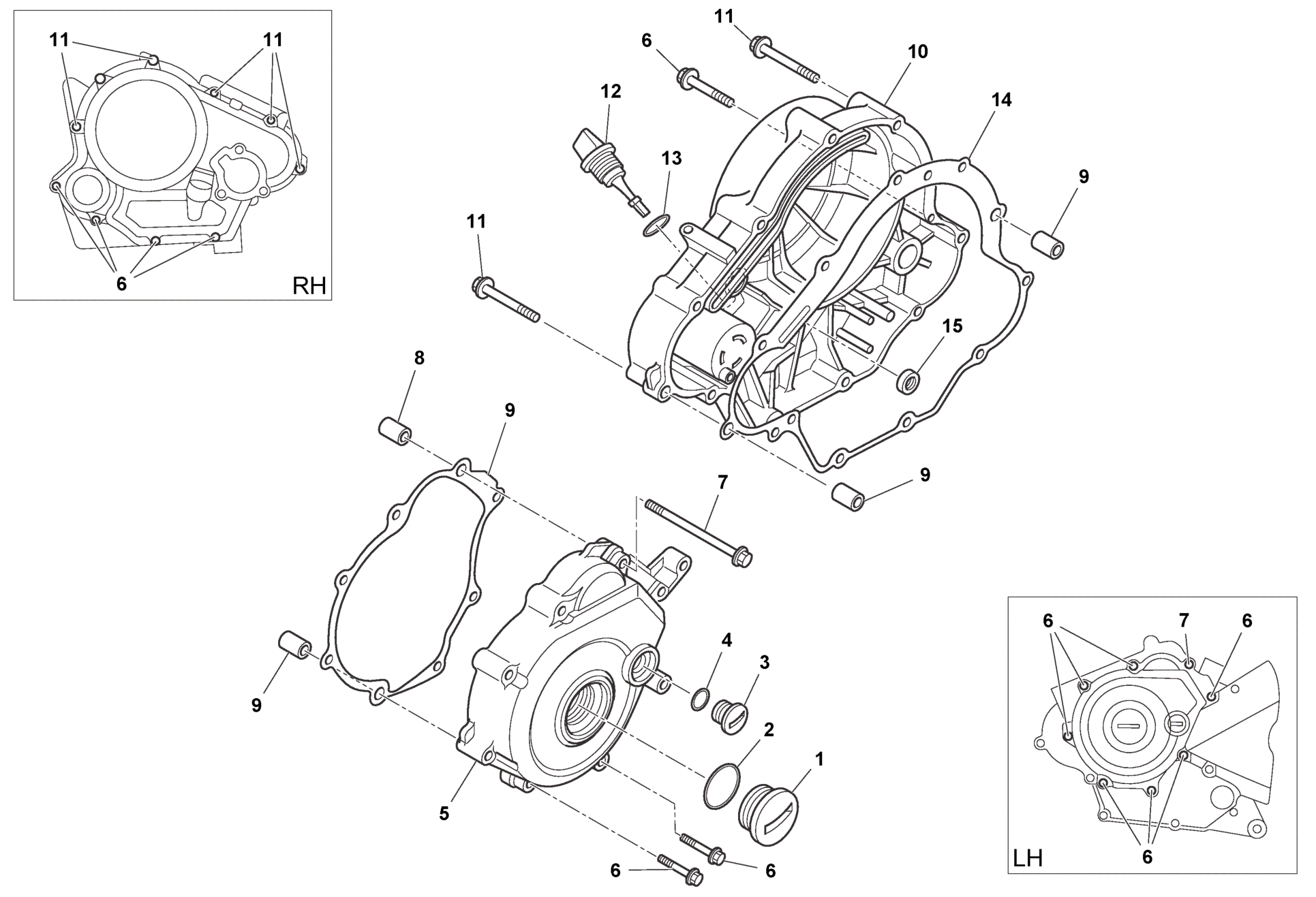 CRANKCASE COVERS