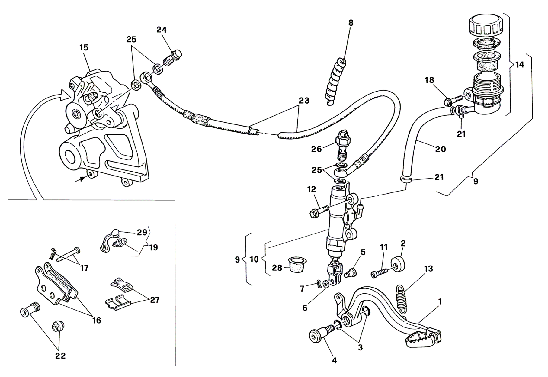 REAR BRAKE SYSTEM