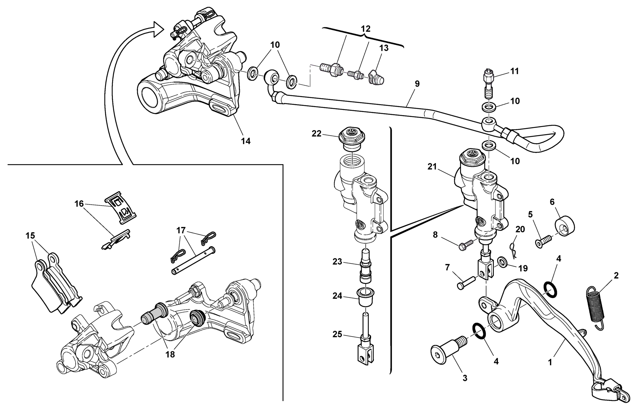 REAR BRAKE SYSTEM