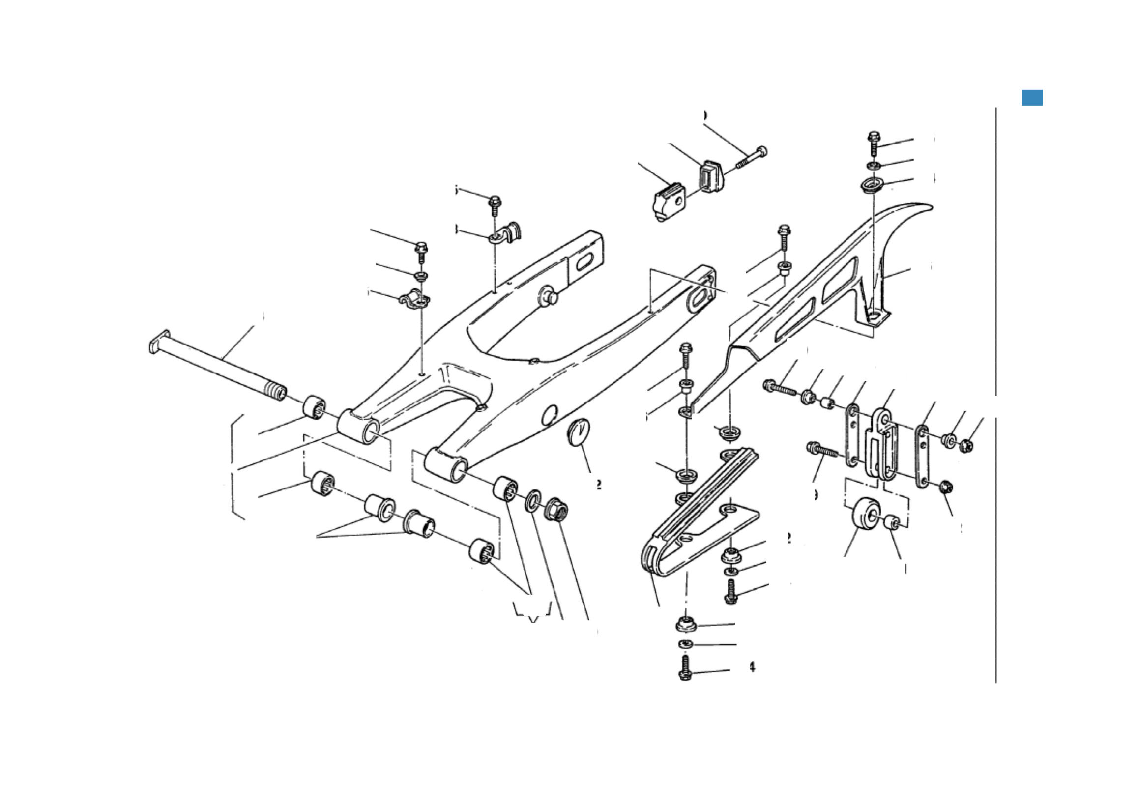 REAR SWING ARM