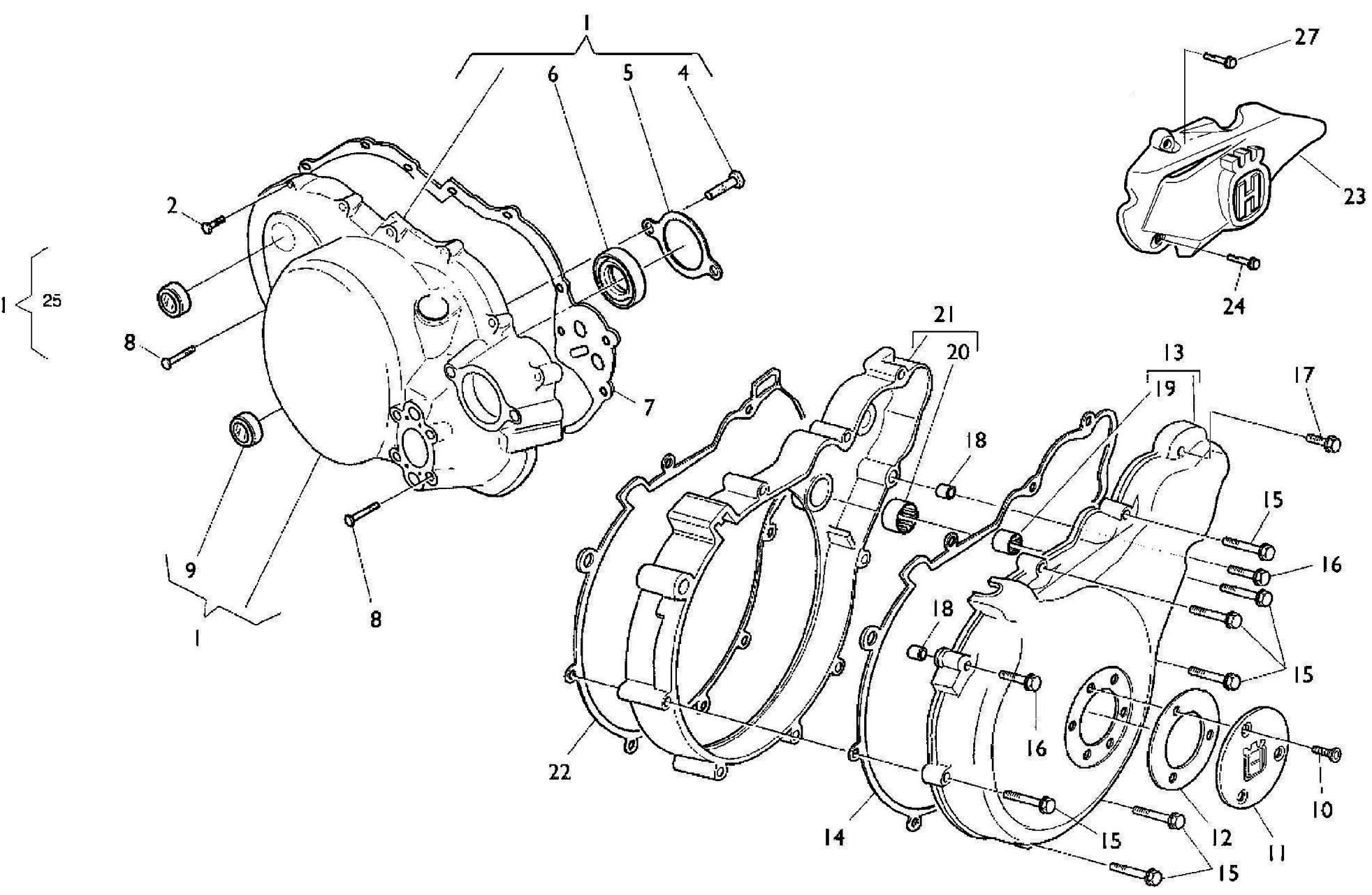 CRANKCASE COVERS