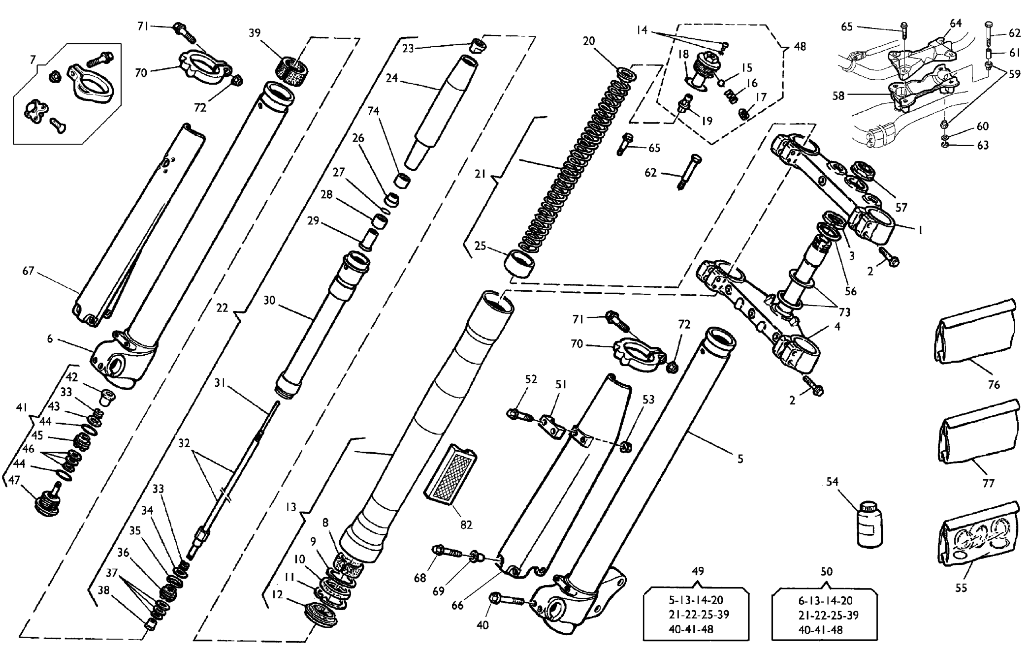 FRONT FORK ASSEMBLY