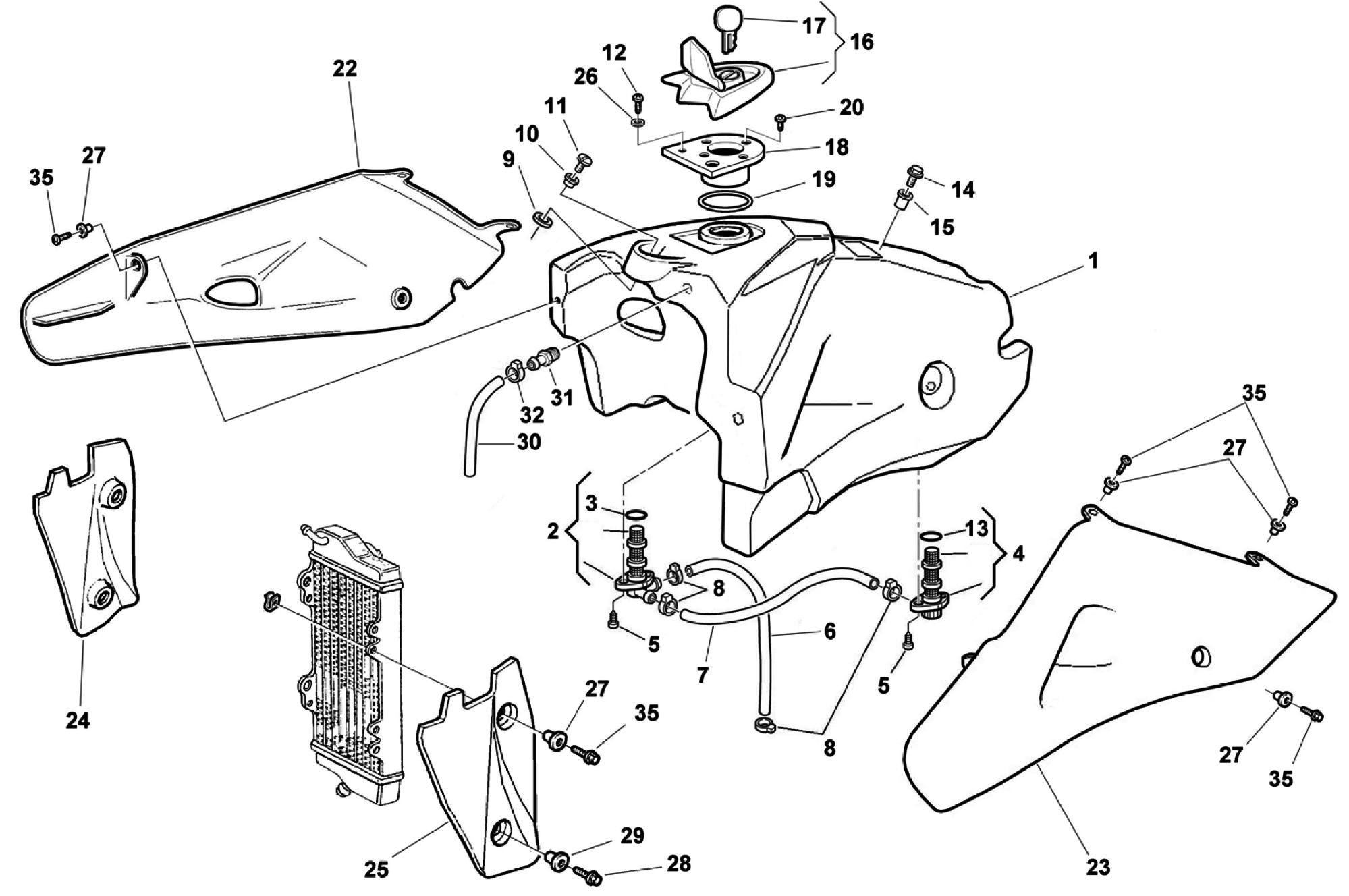 FUEL TANK BODY