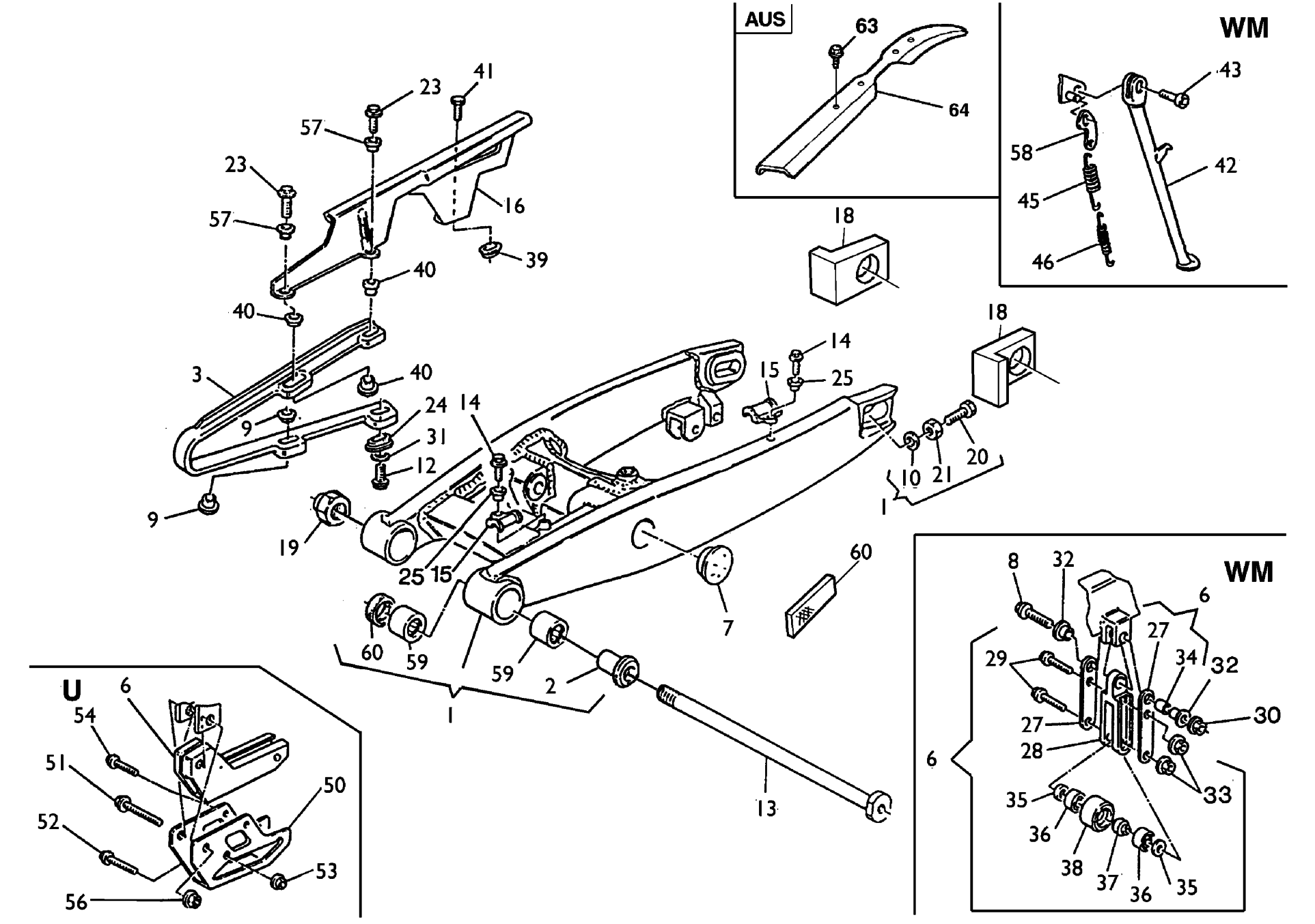 REAR SWING ARM