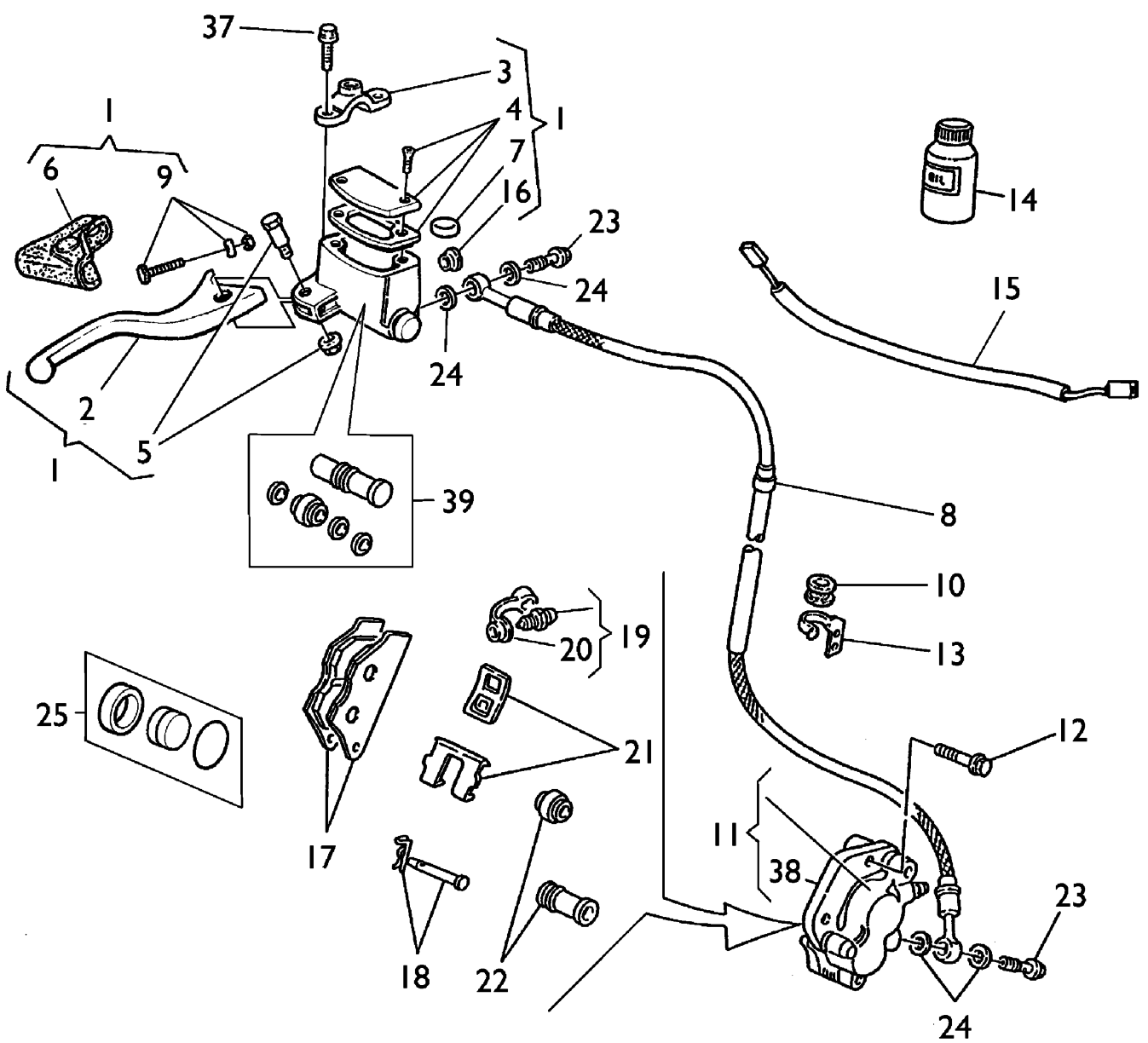 FRONT BRAKE SYSTEM