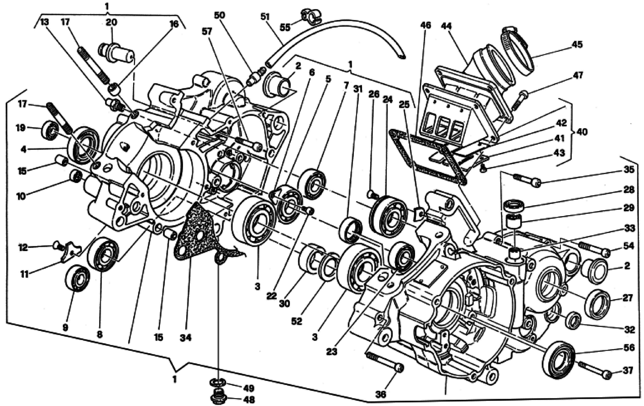 CRANKCASE CARTER