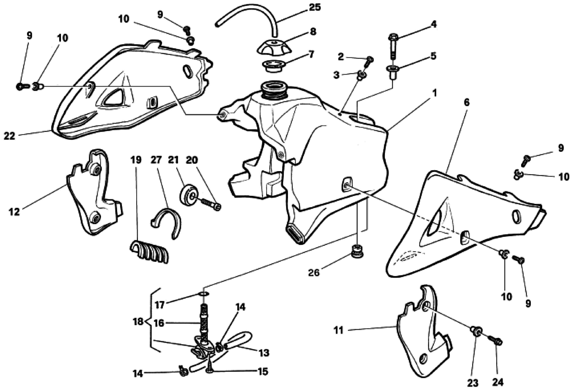 FUEL TANK BODY