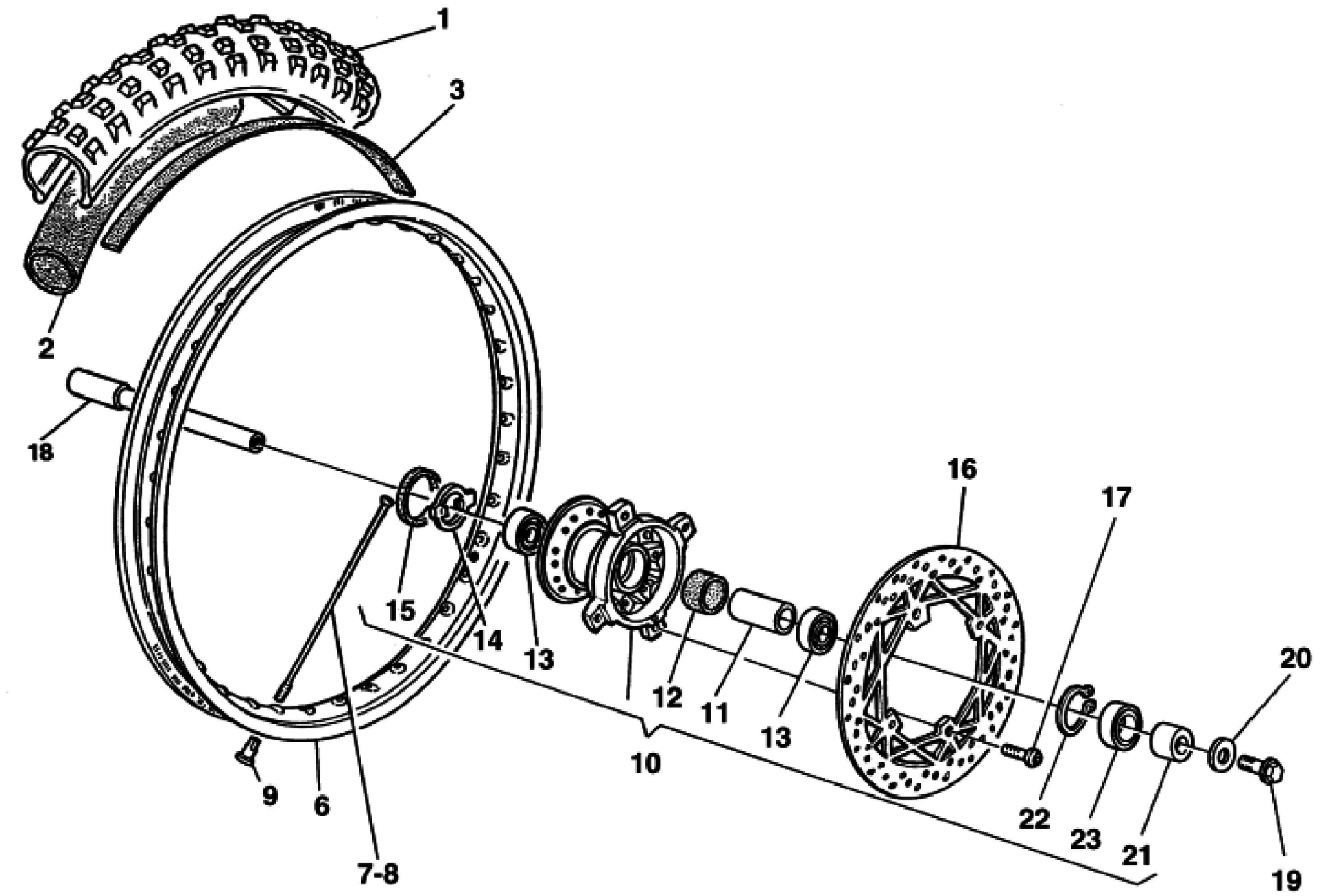 FRONT WHEEL