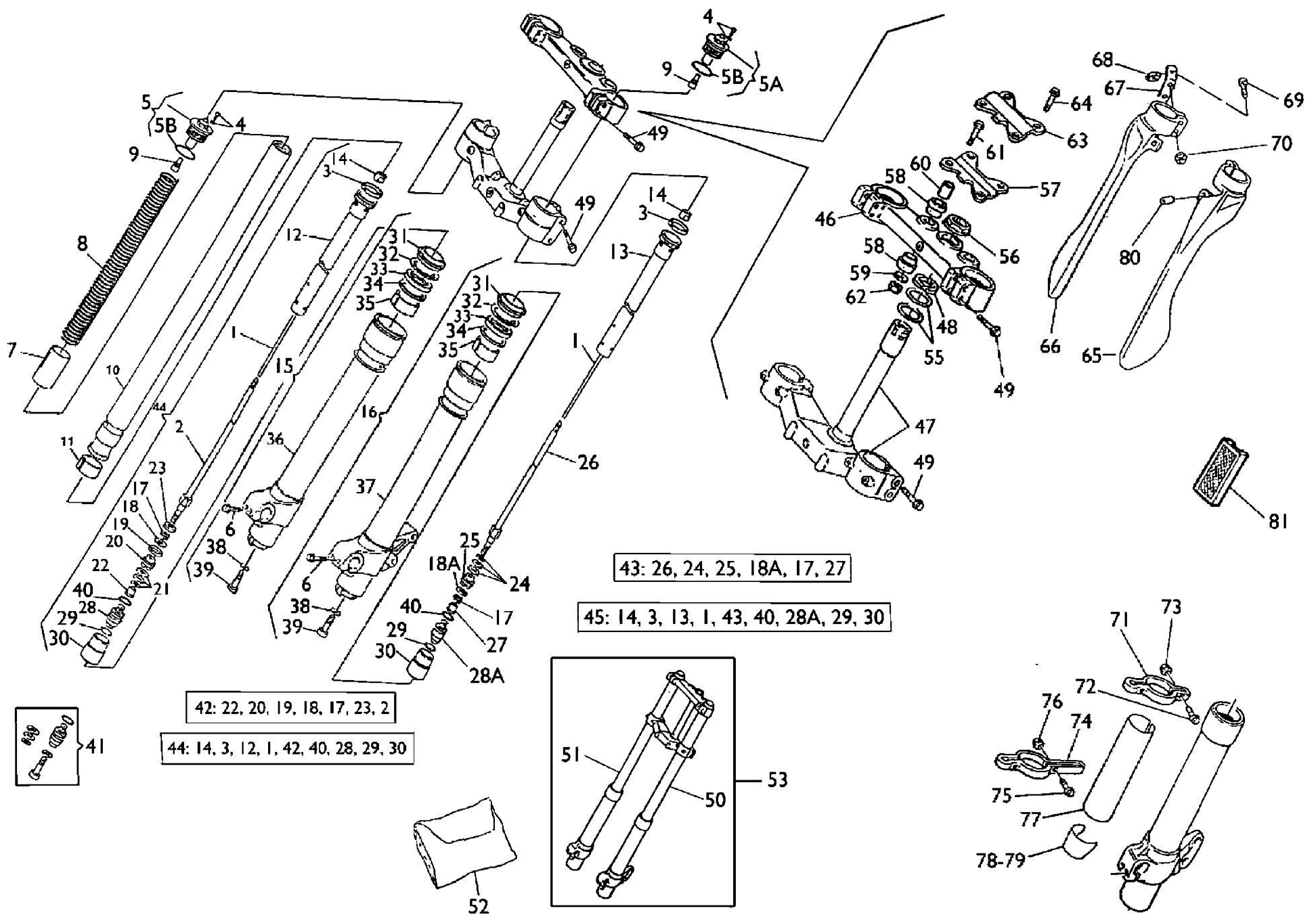 FRONT FORK ASSEMBLY