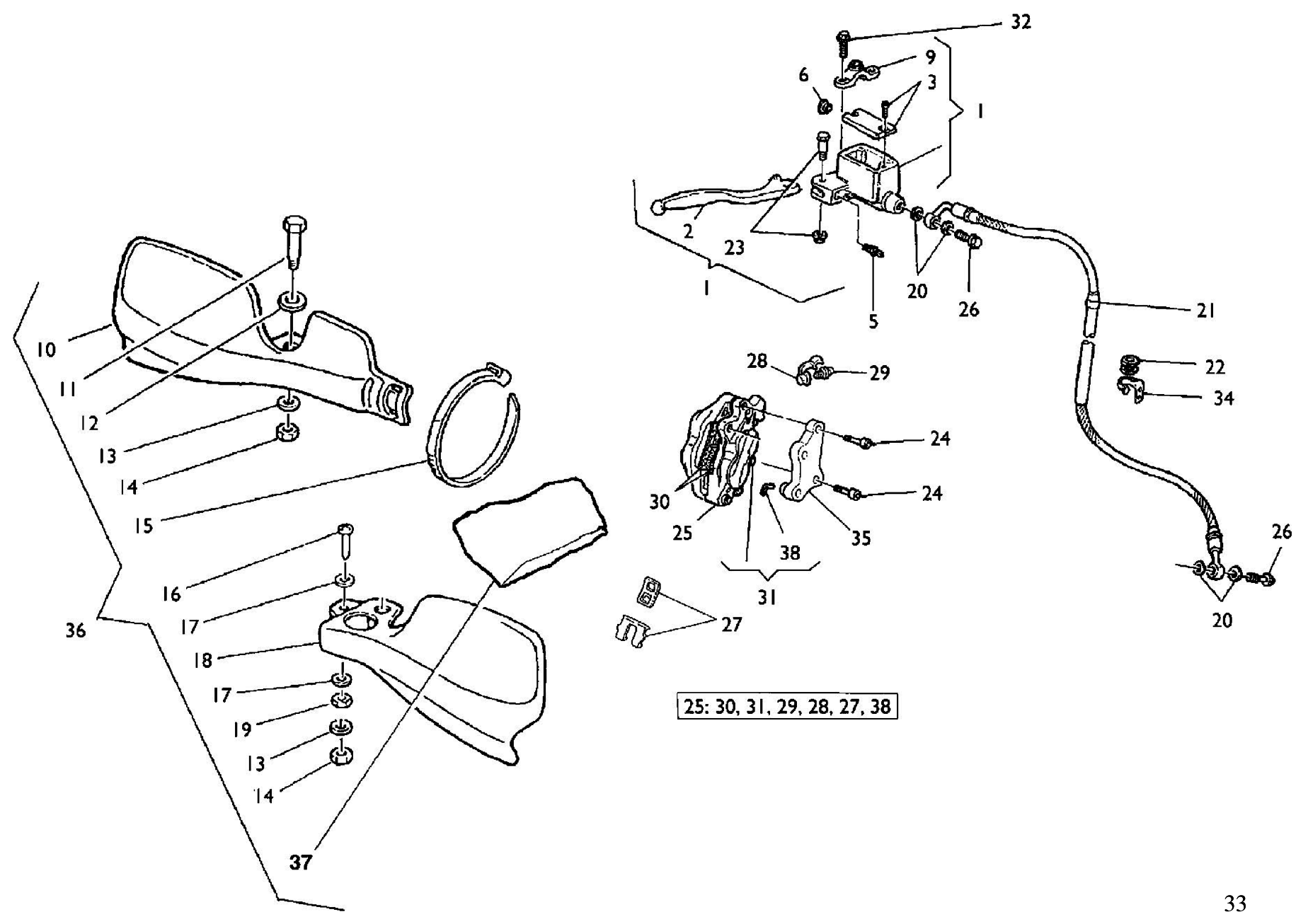 FRONT BRAKE "SMS"