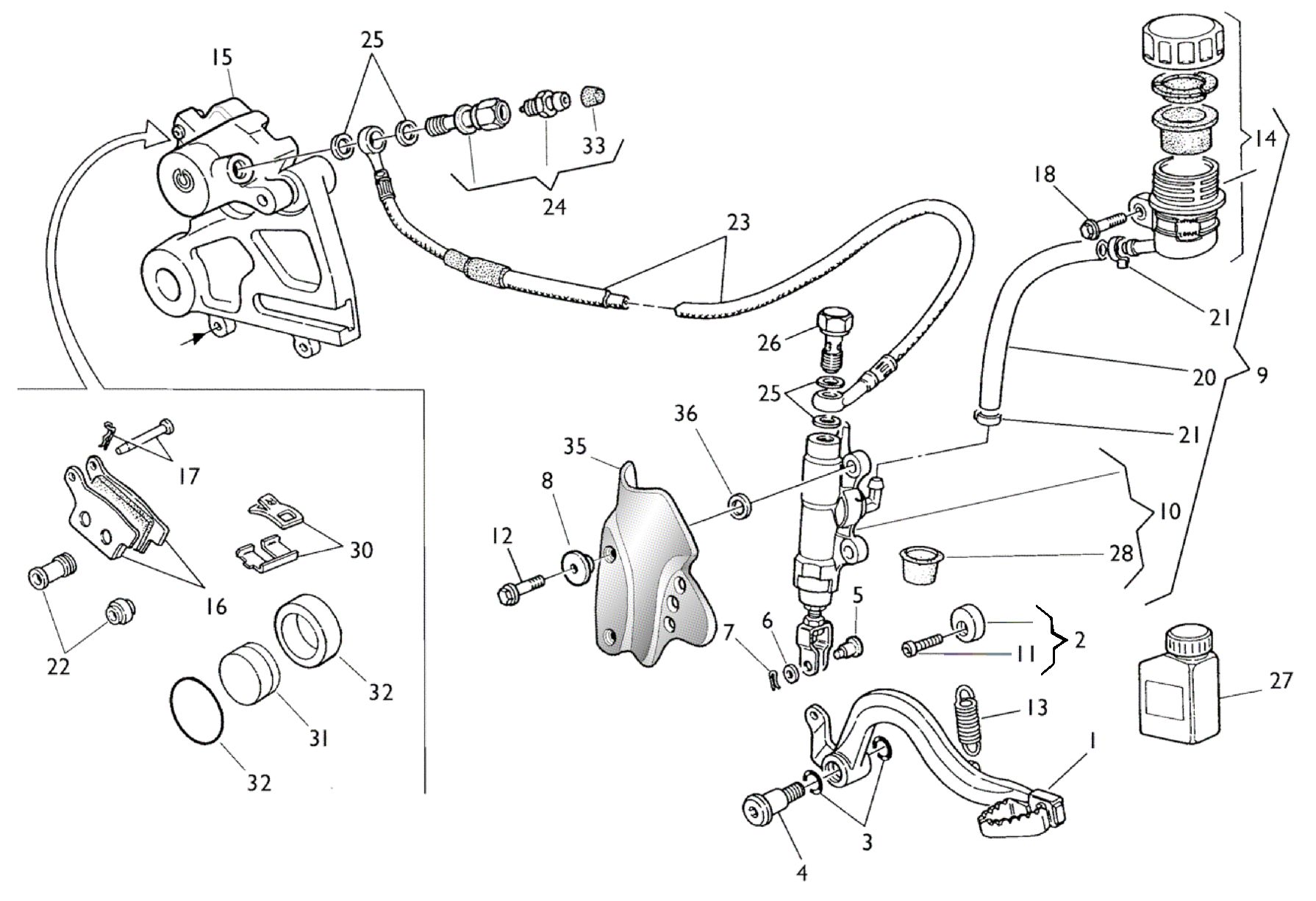 REAR BRAKE SYSTEM